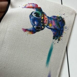 Burlap or Polyester Handbag